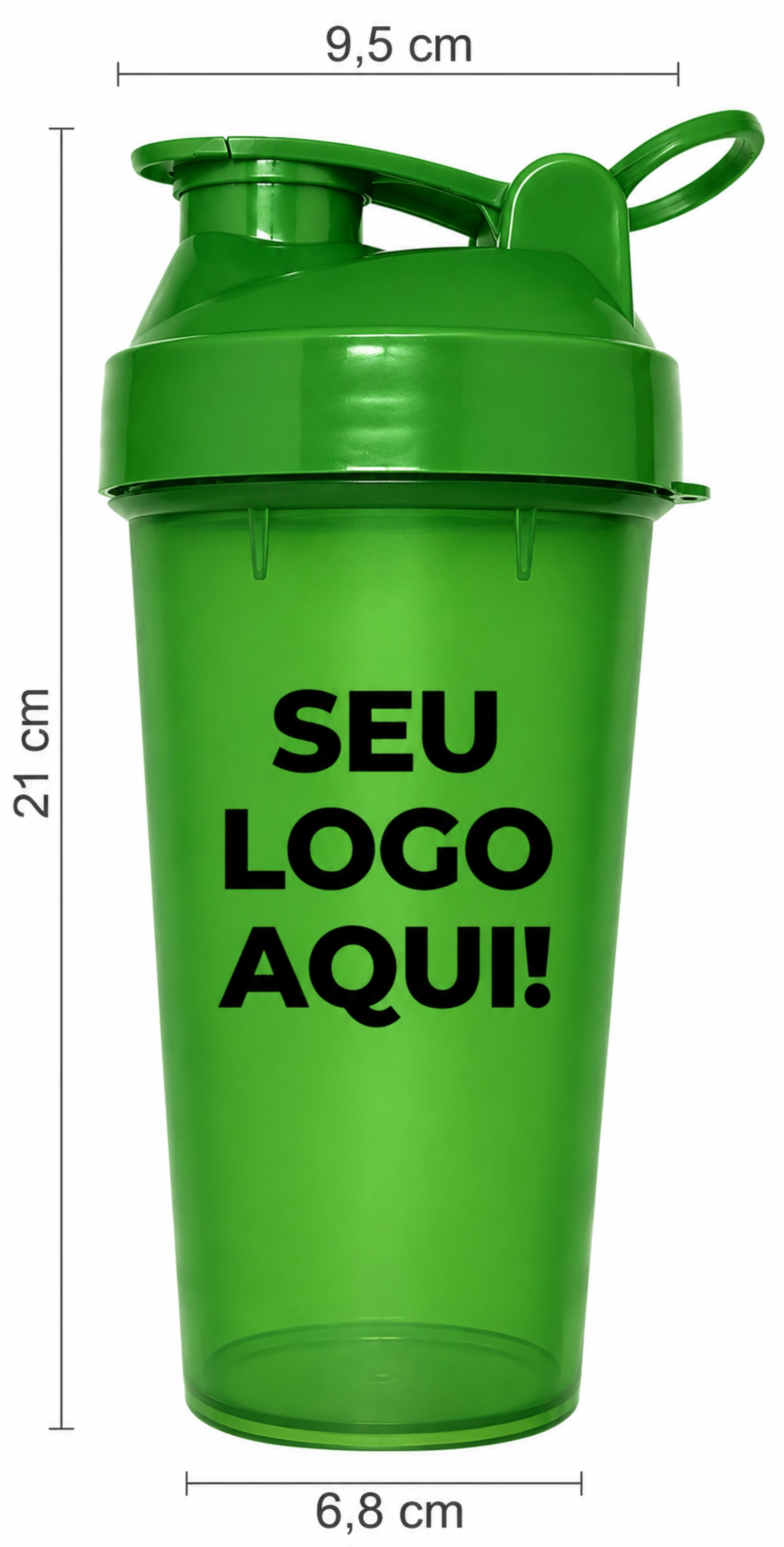 Coqueteleira New Prime 600ml Personalizada